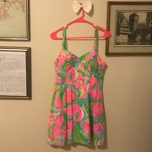 Lilly Pulitzer Willow Dress So A-Peeling SIZE 10